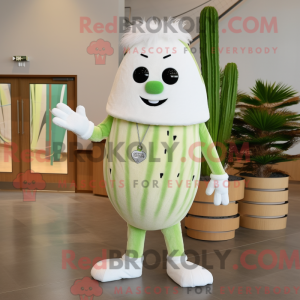 White Watermelon mascot...