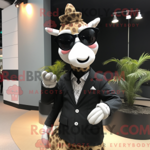 Máscara de girafa com...