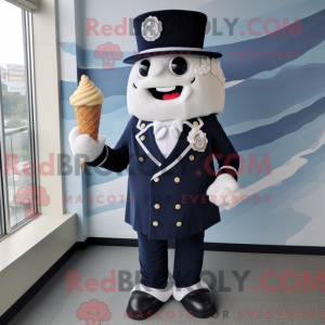 Navy Ice Cream Maskottchen...