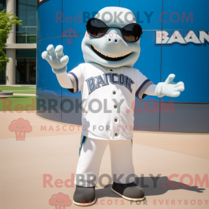 White Barracuda mascot...