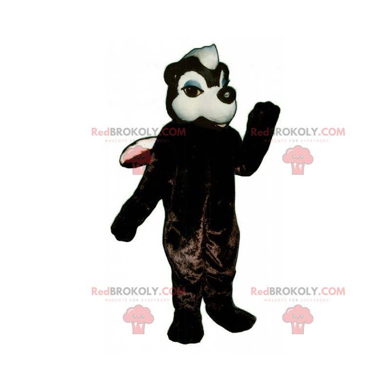 Mascotte de putois - Redbrokoly.com