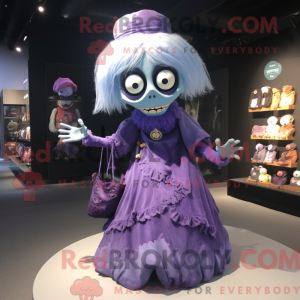 Lavendel Undead maskot...