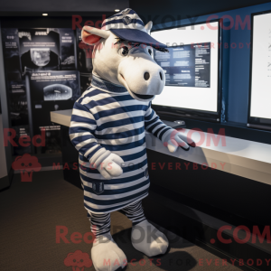 Navy Quagga Maskottchen...
