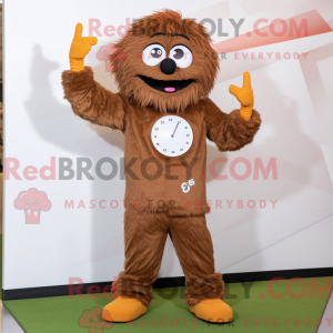 Brown Spaghetti mascot...