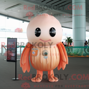 Personaggio mascotte medusa...