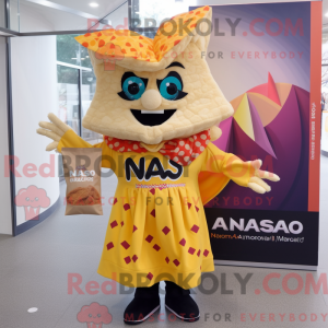 Nachos maskotdraktfigur...