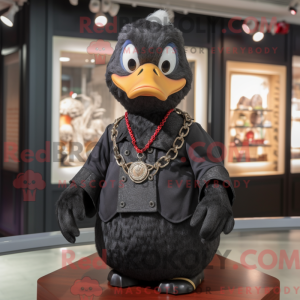 Figura de máscara de pato...