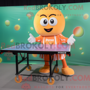 Peach Ping Pong Table...