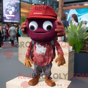 Maroon Fish Tacos mascot...