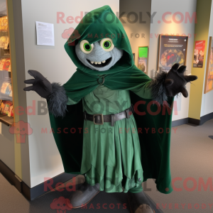 Forest Green Vampire mascot...