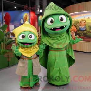 Green Fajitas mascot...
