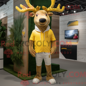 Gold Elk maskot...