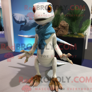 Hvid Dimorphodon maskot...
