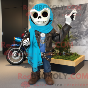 Turkis timeglas maskot...