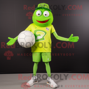 Lime Green Handball Ball...