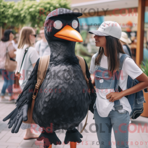 Black Seagull maskot...