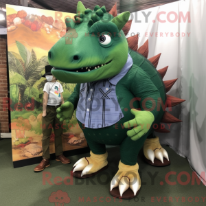 Forest Green Ankylosaurus...