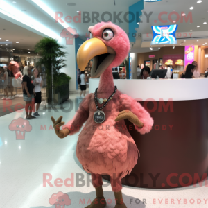 Brun Flamingo-maskotkostyme...