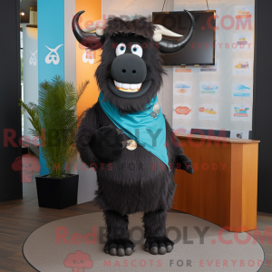 Black Yak maskot...