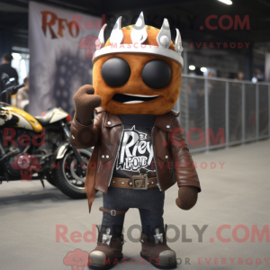 Rust King maskot kostume...