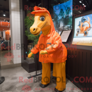 Postava maskota Orange Mare...