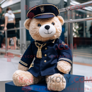 Postava maskota Navy Teddy...