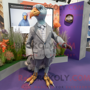 Lavender Guinea Fowl mascot...