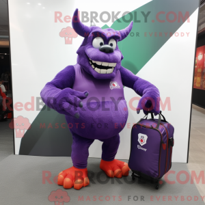 Purple Devil máscara de...