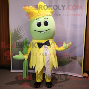 Lemon Yellow Celery mascot...
