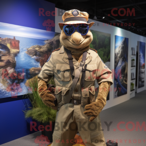 Navy Commando mascot...