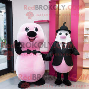 Pink Seal Maskottchen...