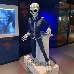 Navy Undead maskot kostume...