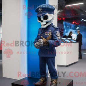 Navy Undead maskot kostume...