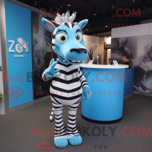 Figura de máscara Sky Blue...