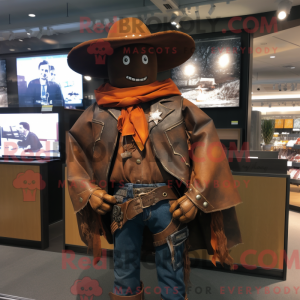 Rust Cowboy-mascottekostuum...