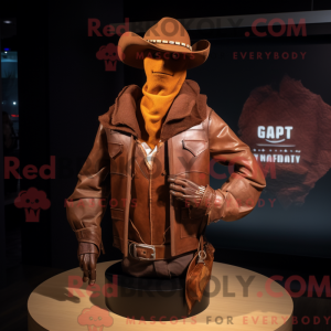 Postava maskota Rust Cowboy...
