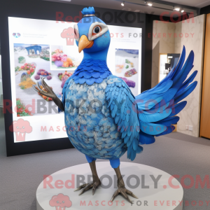 Blue Pheasant mascot...