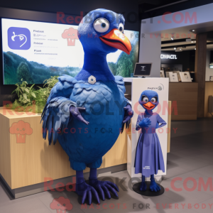 Blue Pheasant mascot...