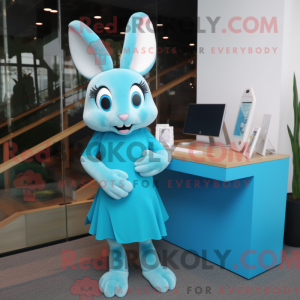 Disfraz de mascota Cyan...