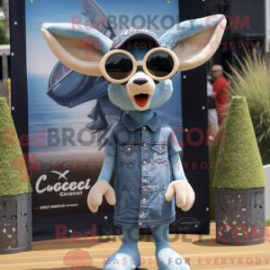 Cream Gazelle mascot...
