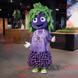 Grape mascot costume...