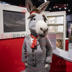Donkey mascot costume...