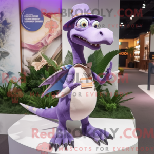 Lavender Dimorphodon mascot...