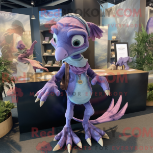 Lavender Dimorphodon mascot...