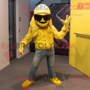 Yellow Undead mascot...
