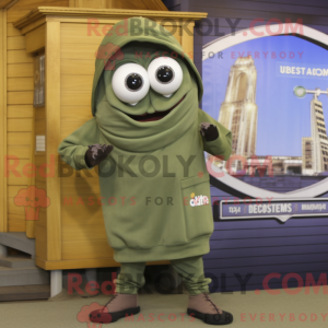 Olive Fried Calamari mascot...