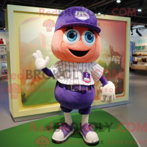 Personaggio mascotte palla...