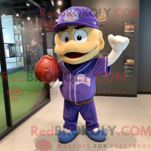Lila Baseball Ball...