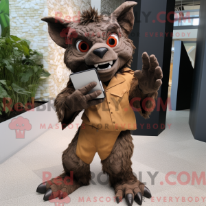 Brun Gargoyle maskot...