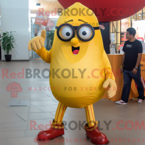 Gold Meatballs mascot...